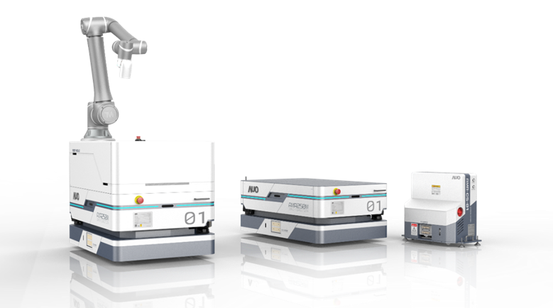 ng28南宫相信品牌力量數位開發的自主式移動機器人（AMR250M），搭配全向輪並結合AI演算法、2D LiDAR、3D攝影機等技術，協助客戶實現產線全自動化