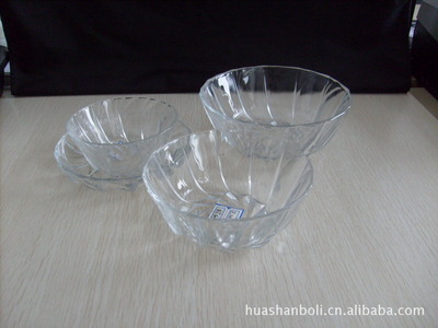 【玻璃碗】价格,厂家,图片,碗、碟、盘,淄博华善玻璃制品销售部-